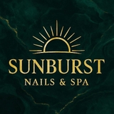 The "Sunburst Nails & Spa" user's logo