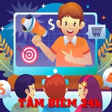 The "Tâm điểm 24h" user's logo