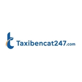 The "Taxi Bến Cát - Dịch vụ taxi 24/7" user's logo