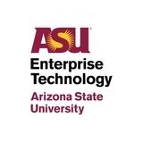 The "Enterprise Technology at Arizona State University" user's logo