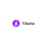 The "Tiksta " user's logo