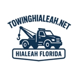 The "Towing Hialeah" user's logo