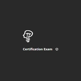 The "Certification Exam" user's logo