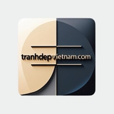 The "tranhdepvietnamcom" user's logo