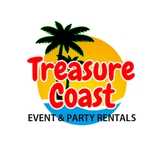 The "Treasure Coast Party Rentals" user's logo