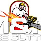 The "Discounted Tree Cutting and Removal Company" user's logo