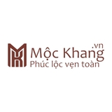 The "Mộc Khang tượng gỗ phong thủy" user's logo