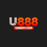 The "U888 - TRANG WEB CHÍNH THỨC CỦA U888 - TIỀN THƯỞNG TỐI ĐA 8888K" user's logo