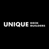 The "Unique Deck Builders" user's logo