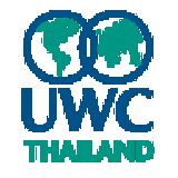 The "UWC Thailand International School" user's logo