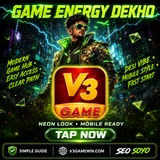 The "V3 Game" user's logo