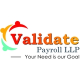 The "Validate Payroll LLP" user's logo