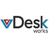 The "vdesk.works" user's logo