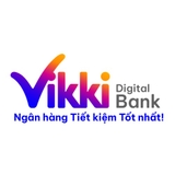 The "Vikki Digital Bank - Ngân hàng Số Vikki" user's logo