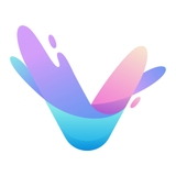 The "viraly mix" user's logo