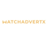 The "WatchAdvertX" user's logo