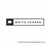 The "white_screenvip" user's logo