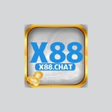The "x88chat" user's logo