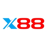 The "X88 – Trang Chủ Chính Thức X88.COM, Truy Cập An Toàn" user's logo