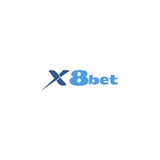 The "x8bet" user's logo