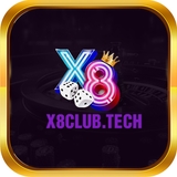 The "x8clubtech" user's logo