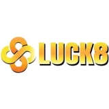 The "Xổ Số LUCK8 – Trải Nghiệm Xổ Số Lô Đề Minh Bạch Tuyệt Đối" user's logo