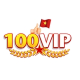 The "100vip 100vip design" user's logo