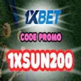 The "código promocional 1xbet" user's logo