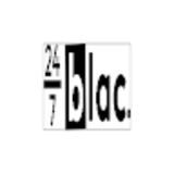 The "247blac" user's logo