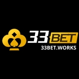 The "33betworks" user's logo