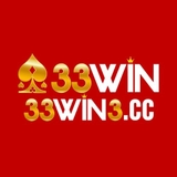 The "33win3cc" user's logo