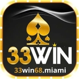 The "33win68miami" user's logo