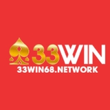 The "33win68network" user's logo