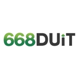 The "668Duit Free Credit Casino" user's logo