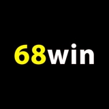 The "68Win - Trang web giải trí uy tín chính thức không chặn" user's logo