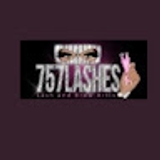 The "lashes dfw" user's logo