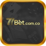 The "77betcomcom" user's logo