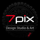 The "7pix" user's logo