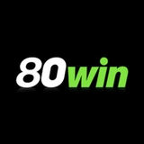 The "80WIN – Slots com Jackpot Gigante" user's logo