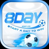 The "8day1 co" user's logo