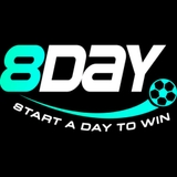 The "8day" user's logo