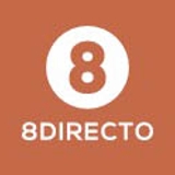 The "8 Directo" user's logo
