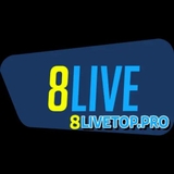 The "8LIVE – Trải nghiệm cá cược chuyên nghiệp, an toàn tuyệt đối" user's logo