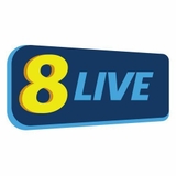 The "Khám Phá 8LIVE – Thiên Đường Cá Cược Trực Tuyến" user's logo
