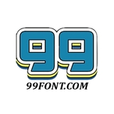 The "99FONT" user's logo