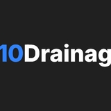 The "A10 Drainage Services Ltd" user's logo