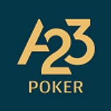 The "A23poker com" user's logo