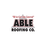 The "Able Roofing Co" user's logo