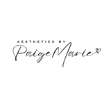 The "Aesthetics By Paige Marie" user's logo