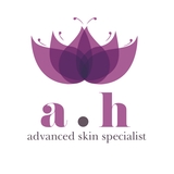 The "A.H.Advanced Skin Specialist" user's logo